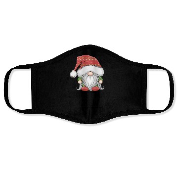Discover Christmas Crew Sister Gnome Face Masks