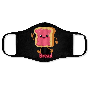 Discover Bread Lover Face Masks