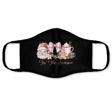 Discover Pink Tis The Season Set Pink Face Masks