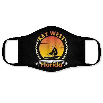 Discover KEY-WEST FLORIDA Sunshine-State West Keys Face Masks