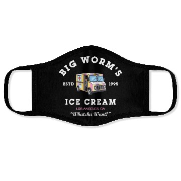 Discover Big Worm s Ice Cream Whatchu Want Face Masks