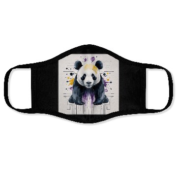Discover Cyberpunk Panda Face Masks