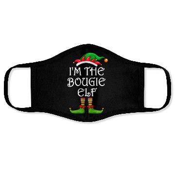 Discover I'm The Bougie Elf Face Masks Matching Family Christmas