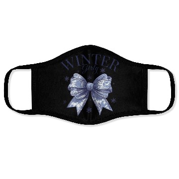 Discover Bow Christmas, Merry Christmas Face Masks