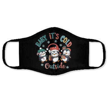 Discover Merry christmas, Christmas Retro Face Masks