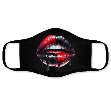 Discover Black Gnomes Valentines Day Face Masks