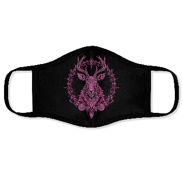 Discover Mandala Hirsch Deer Mystical Madalas Face Masks