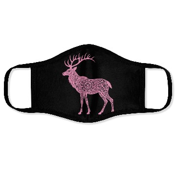 Discover Mandala Hirsch Deer Mystical Madalas Face Masks