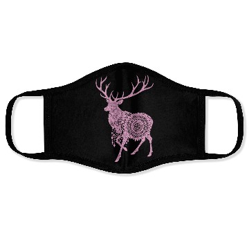 Discover Mandala Hirsch Deer Mystical Madalas Face Masks