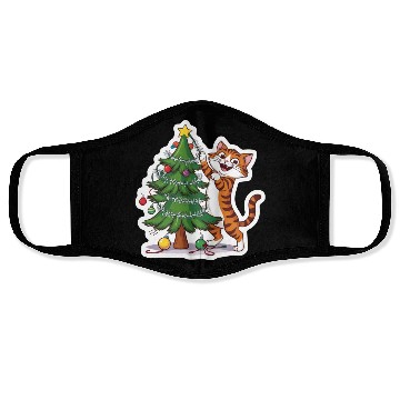 Discover Climbing the Christmas Spirit Face Masks