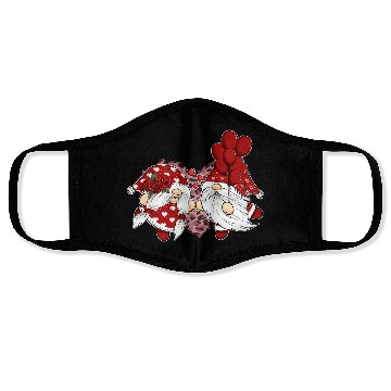 Discover Gnomes Valentines Revelin Face Masks