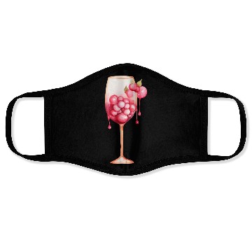 Discover Wine Cup Face Masks
