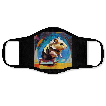 Discover Hamster runner Face Masks