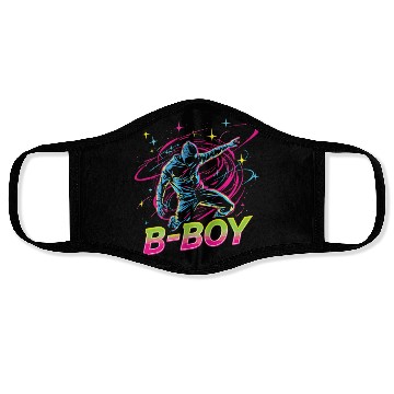 Discover B-Boy Breakdance Breakdancer Urban Hip Hop Face Masks