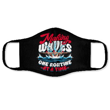 Discover Synchron Swimming Making Waves One Routine Face Masks