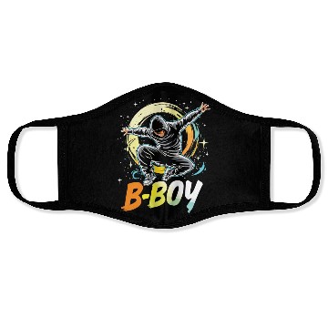 Discover B-Boy Breakdance Breakdancer Urban Hip Hop Face Masks
