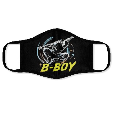 Discover B-Boy Breakdance Breakdancer Urban Hip Hop Face Masks