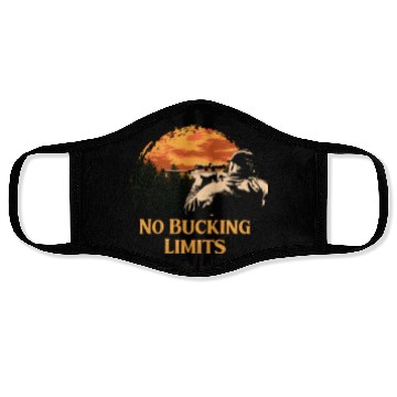 Discover No Bucking Limits Deer Hunting Elk Hunter Wild Ani Face Masks
