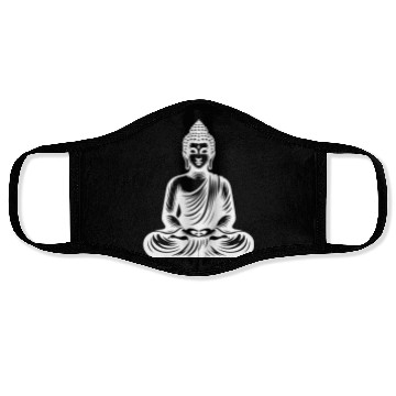 Discover Yoga Buddha Stillness And Serenity In Clarity Face Masks