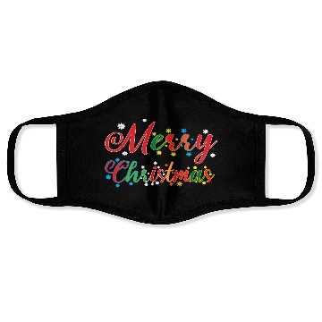Discover Holly Jolly Holidays : Merry Christmas Face Masks