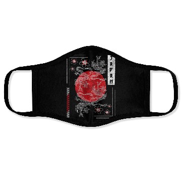 Discover Orient Symbol Nerd Face Masks