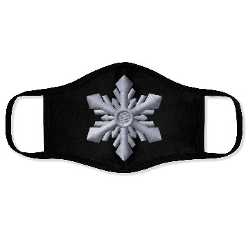 Discover Snowflake embroidered Face Masks