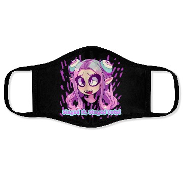 Discover Slayed It, Stayed Cute! - Cute GamerGirl Gift Face Masks