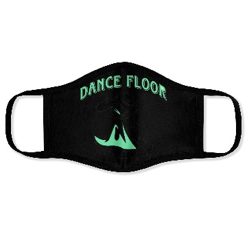 Discover Elegant Dance Floor Silhouette Face Masks