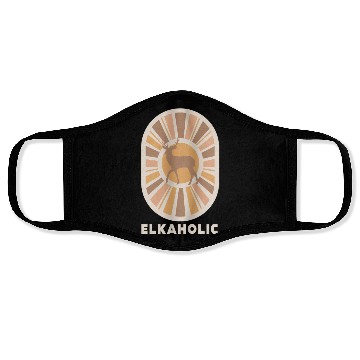 Discover Elk Hunting Elkaholic Hunters Face Masks