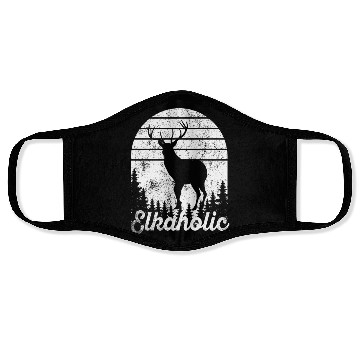 Discover Elk Hunting Elkaholic Hunters Face Masks