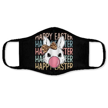 Discover Happy Easter Bunny, Easter Day Face Masks