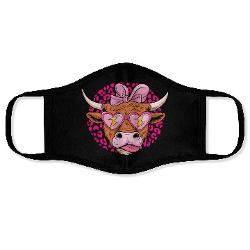 Discover Heifer Valentine Face Masks