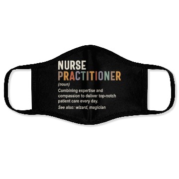 Discover Nurse Practitioner - Expertise Meets Compassion Face Masks