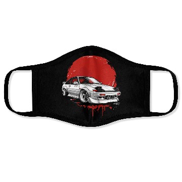 Discover Old School JDM Legend with japanese Sun Face Masks