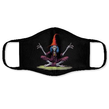 Discover Witches Yoga Face Masks