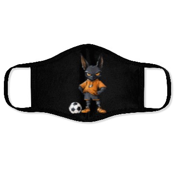Discover Bat soccer Face Masks