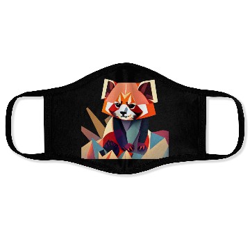 Discover Angry panda Face Masks