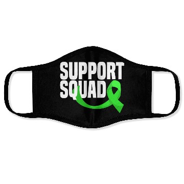 Discover Non-Hodgkin Lymphoma Awareness Support Squad Face Masks