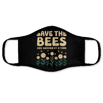 Discover Bee-Friendly Gardener Pollinator Garden and Save Face Masks