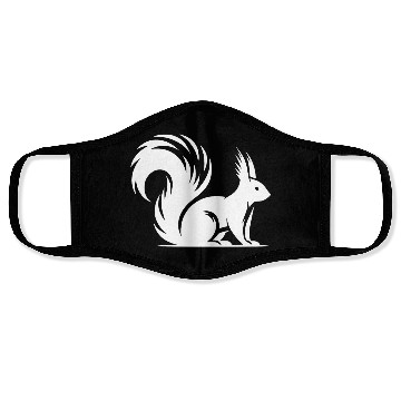 Discover Wild Cute Squirrel Children Drawing Face Masks