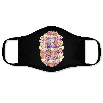 Discover My life is so private Face Masks