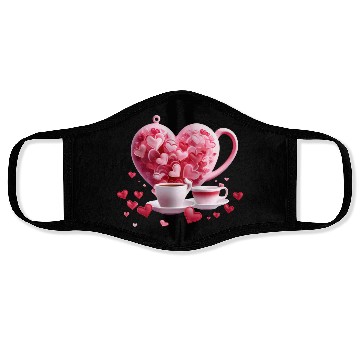 Discover Valentines Day, Valentine Retro Face Masks