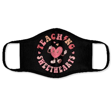 Discover Teaching Sweethearts Face Masks