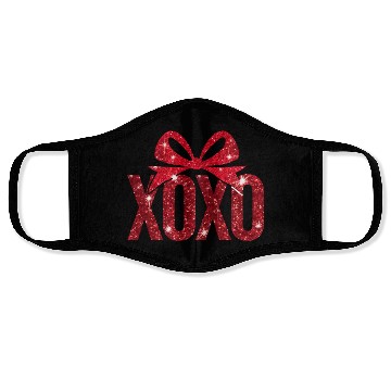 Discover Faux Sequin Xoxo Face Masks