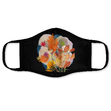 Discover Laves and Flower Use for All Over Print for Ladies Face Masks