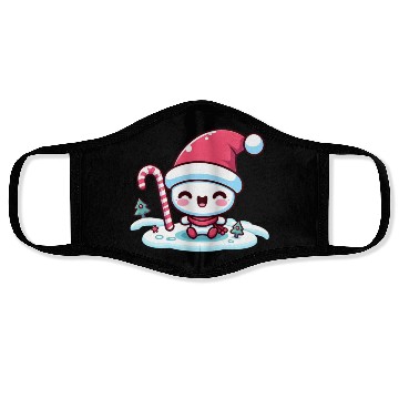 Discover Merry Little Snowman Face Masks