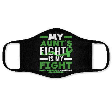 Discover Non-Hodgkin Lymphoma Awareness My Aunt Fight Face Masks