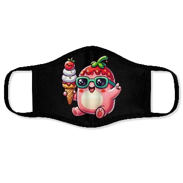 Discover Ice Cream Strawberry Chill Face Masks