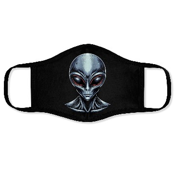 Discover Grey Alien Face Masks