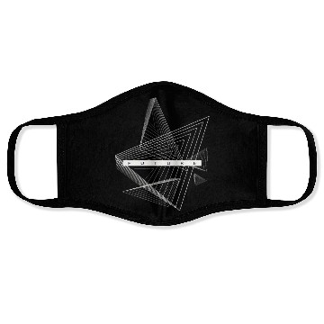 Discover Geometric Triangles - Future Face Masks
